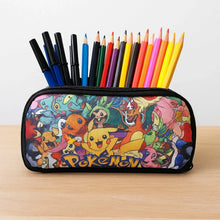 Colorful Cartoon Printed Pencil Pouch for Kids (1 Pc) - justgrabit.in | Just Grab It
