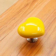 Multipurpose Cabinet Door Handle Drawer, Heart - shaped Knob Pulls Toilet Press Button (1 Pc) - justgrabit.in | Just Grab It