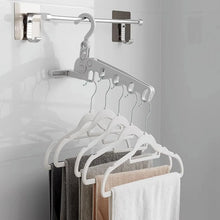 5 - Hole Foldable Clothes Hanger – Robust, Space - Saving Travel Rack - Justgrabit Inc.