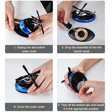 Solar - Powered Rotating Helicopter Car Air Freshener - Justgrabit Inc.