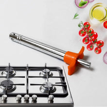 2 in 1 Kitchen Combo Lighter, Stainless Steel Durable Gas Lighter with Vegetable Cutter Peeler, For Kitchen Steel Gas Lighter (2 Pc Set) - Justgrabit Inc.