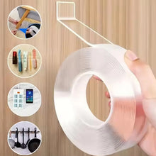 Sticky Double Sided Tape Washable Adhesive Tape Reusable (Thin / 6.5×3 Cm / 1 Pc) - Justgrabit Inc.