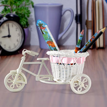 Plastic Cycle Flower Vases For Home Decor; Bicycle Flower Pot Stand (1 Pc) - Justgrabit Inc.