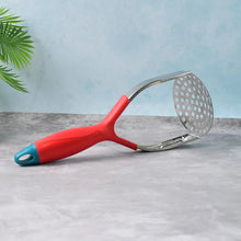 Supermom Kitchen Food Masher | Heavy Duty Masher for Fruits, Veggies & Potatoes | Soft Grip Handle (1 Pc) - Justgrabit Inc.
