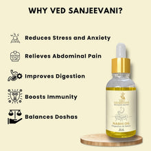 Ved Sanjeevani 30ML Ayurvedic Nabhi Oil for Digestion & Detox (30ML / 1 Pc) - justgrabit.in | Just Grab It