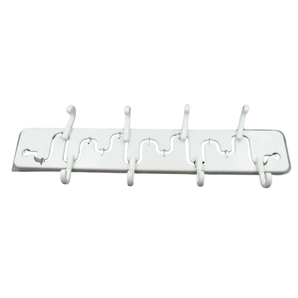 Adjustable Wall Hook: Slides for Easy Access (Bathroom & Home) - justgrabit.in | Just Grab It