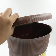Homeware Dustbin Clean Mini Small Size Plastic Pedal Dustbin Used For Kitchen, Office, Car (1 PC) - Justgrabit Inc.
