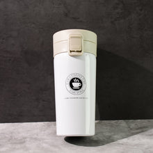 Stainless Steel Vacuum Insulated Coffee Flask with Flip Lock Lid (400ML / 1 Pc) - justgrabit.in | Just Grab It