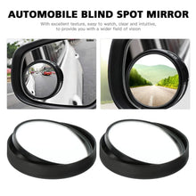Car Blind Spot Side Mirror Black frame - (2 Pc / Set) - justgrabit.in | Just Grab It