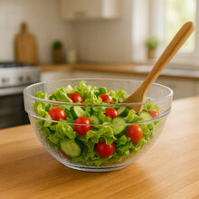 Transparent Idli Mixing & Serving Bowl | Textured Plastic Kitchen Bowl (1 Pc) - justgrabit.in | Just Grab It