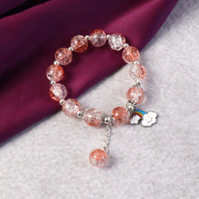Elegant Crystal Beaded Charm Bracelet - justgrabit.in | Just Grab It