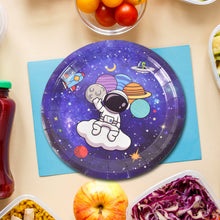 Round Plates Disposable Paper Plates Happy Birthday, Gift (10 Pcs Set / Mix Design) - justgrabit.in | Just Grab It