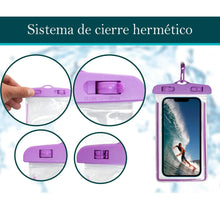 Mobile Waterproof Sealed Transparent Plastic Bag / Pouch Cover for All Mobile Phones - Justgrabit Inc.