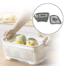 Multipurposes Plastic Basket, Organizer for Kitchen, Countertop, Cabinet, Bathroom with Lid, Plastic Storage Basket For Store Fruits, Vegetables, Magazines, Cosmetics, Stationary (1 Pc / Mix Color ) - Justgrabit Inc.