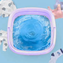 Folding Washing Machine, Mini Portable Washing Machine, Deep Cleaning, Mini Foldable Washing Machine, Suitable For Socks, Underwear, Baby Clothes & Other (1 Pc) - Justgrabit Inc.