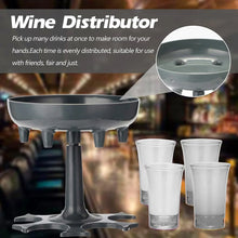 6 shot Win glass dispensers With tray & 6 Pcs Glass - Justgrabit Inc.