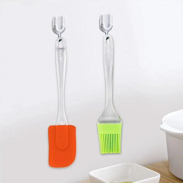 2 in 1 Combo of Big Brush & Spatula Set (2 Pcs Set) - Justgrabit Inc.