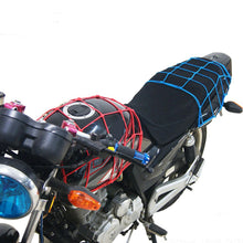 Heavy - Duty Elastic Bungee Cargo Net Mesh Holder - 4 Adjustable Hooks for Motorcycle - justgrabit.in | Just Grab It