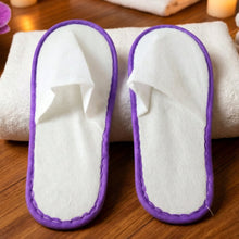 Hotel & Spa Soft Slippers ( 28 × 11 Cm, 1 Pair) - justgrabit.in | Just Grab It