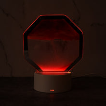 LED Moving Sand Art Table Lamp (1 Set) - justgrabit.in | Just Grab It