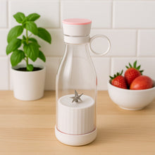 Blender Portable Juicer with 4 Blades 400 Ml Multicolor - justgrabit.in | Just Grab It