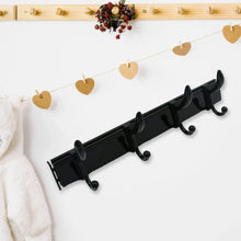 Extra Long 4 - Hook Wall Coat Hanger with Eco Adhesive - Justgrabit Inc.