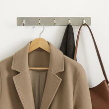 Stainless Steel Wall Mounted Coat 5 Hook Rack (26x3 / 1 Pc) - Justgrabit Inc.