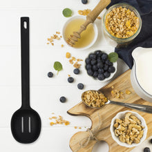 SILICON NON - STICK HEAT RESISTANT KITCHEN ITEM PREMIUM SPOON ( 1PC ) - justgrabit.in | Just Grab It