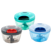 Manual Food Chopper, Compact & Powerful Hand Held Vegetable Chopper / Blender - Justgrabit Inc.