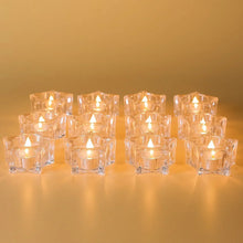 Set of 12 LED Crystal - Effect Flameless Smokeless Candles - Justgrabit Inc.