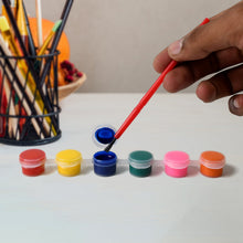 Kids Art Painting Kit Water Color, Cartoon Printed Board & Brush (9 Pcs Set) - justgrabit.in | Just Grab It