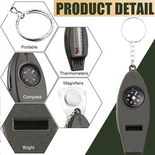 4 in 1 Multifunctional Emergency Survival Whistle (1 Pc) - justgrabit.in | Just Grab It