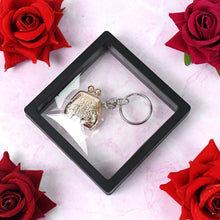 Nail Clipper Keychain With 3D Floating Frame Display Case (1 Set) - justgrabit.in | Just Grab It