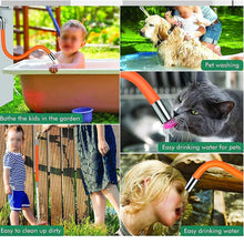 Flexible Water Tap Extender, 360° Bending Faucet Extension Tube with Connector (18cm) - Justgrabit Inc.