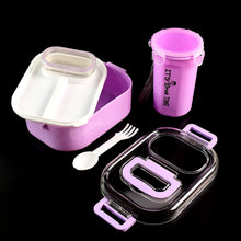 Multi - Functional 1 Set Leakproof Lunch Box with Cutlery & Tumbler - justgrabit.in | Just Grab It