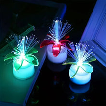 Fiber Optic Light, Mini Color Change LED Table Centerpieces, Light Up Candle, Diwali - Pack of 12 - Justgrabit Inc.