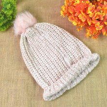 Soft Winter Cap, Woolen Inside Fur Beanie Cap (1 Pc / Mix Design & Color) - justgrabit.in | Just Grab It