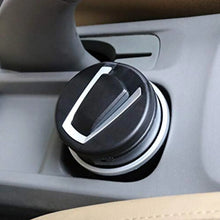 Portable Car Ashtray with Lid and Blue LED Light (1 Pc) - justgrabit.in | Just Grab It