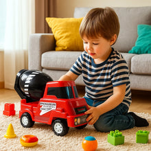 Funwoods Kids Power Cement Mixture Toy Truck - (1 Pc) - justgrabit.in | Just Grab It