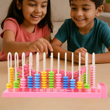 Abacus 13 Rods Counting Abacuses Toy Bead Educational Tools (1 Set / Mix Color) - Justgrabit Inc.