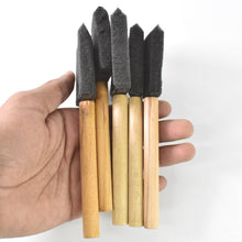 Multipurpose Sponge Brushes for Painting with Wooden Handles - justgrabit.in | Just Grab It