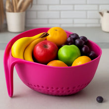 Supermom Plastic Premium Multipurpose Triangular Kitchen Colander (1 Pc) - Justgrabit Inc.