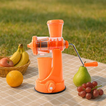 Manual Fruit Vegetable Juicer with Juice Cup and Waste Collector - Justgrabit Inc.