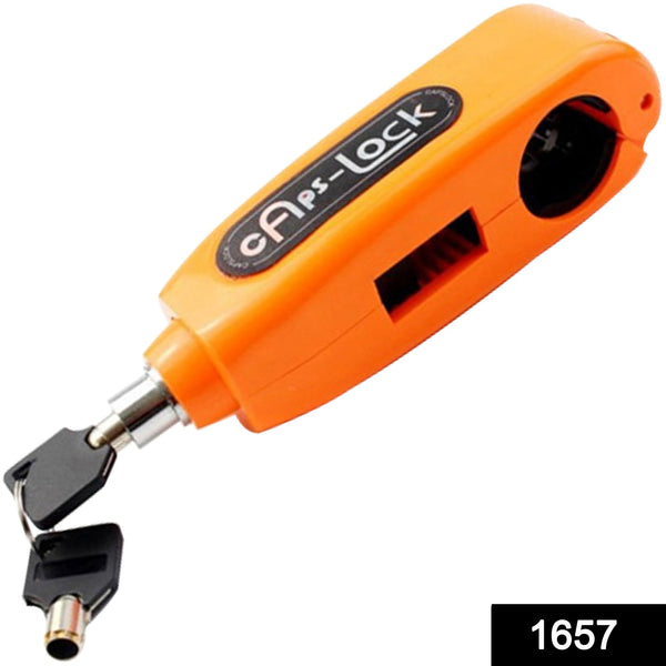 Heavy Duty Bike Brake Lock - Secure Locking System Handlebar and Brake Lever Grip - justgrabit.in | Just Grab It
