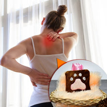 Paw Print Small Hot Water Bag with Cover for Pain Relief - Justgrabit Inc.