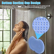 Silicone Bath Massage Cushion – Suction Cup Exfoliating Foot Scrubber & Mat - justgrabit.in | Just Grab It