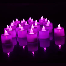 Flameless LED Tealights, Smokeless Plastic Decorative Candles - Led Tea Light Candle For Home Decoration, Diwali (Pack Of 24) - justgrabit.in | Just Grab It