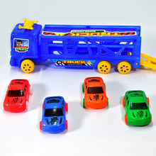 Toy Set Truck with 4 Mini Cars Toy Vehicles for Children - Justgrabit Inc.