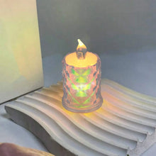 4 Pc Flameless and Smokeless Decorative Melting Candles LED Tea Light, Diwali - justgrabit.in | Just Grab It