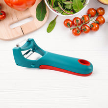 Supermom 4 - in - 1 Multi - Functional Vegetable & Fruit Peeler (1 Pc) - justgrabit.in | Just Grab It
